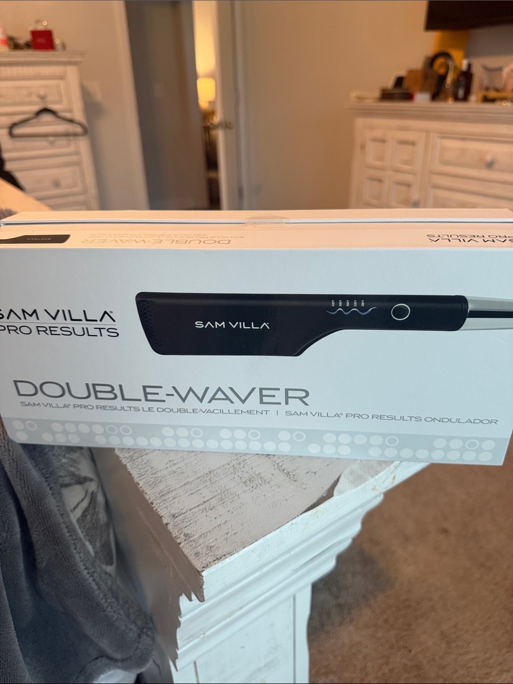 Double-Waver Hair Styling Iron - Black
